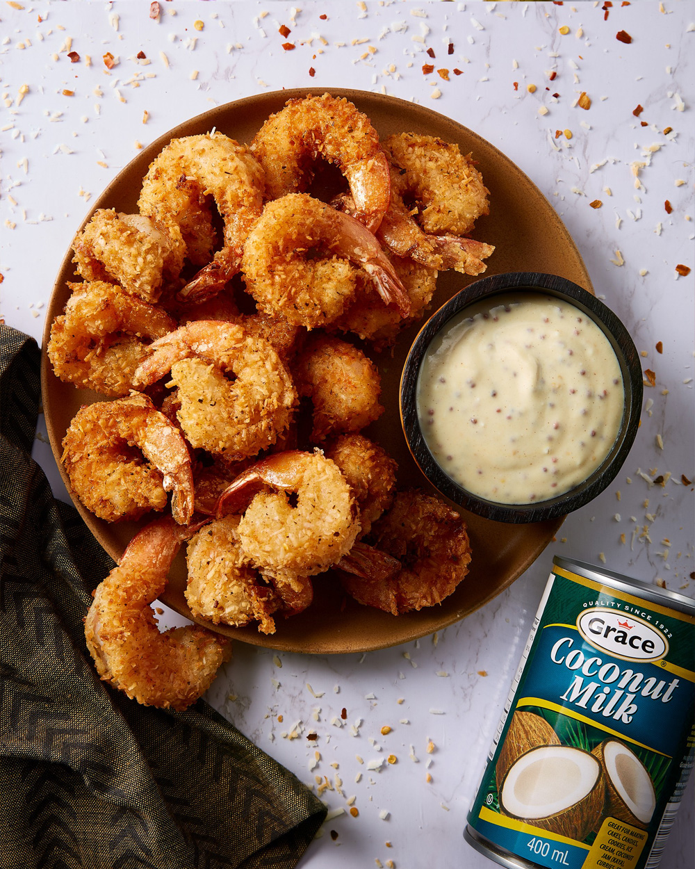 Air Fried Coconut Shrimp M