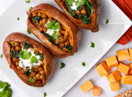 ChickPea-Stuffed-Sweet-Potatoes
