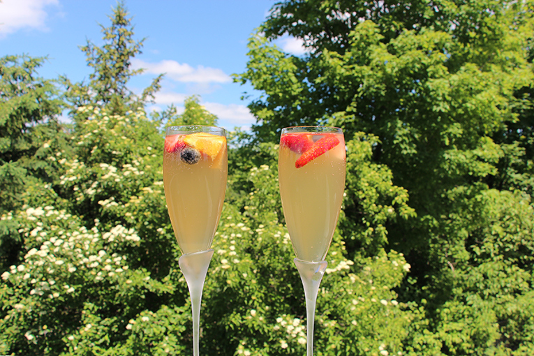 Coconut Mimosa Twist