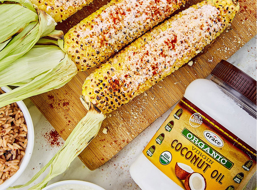 Grilled Elote size