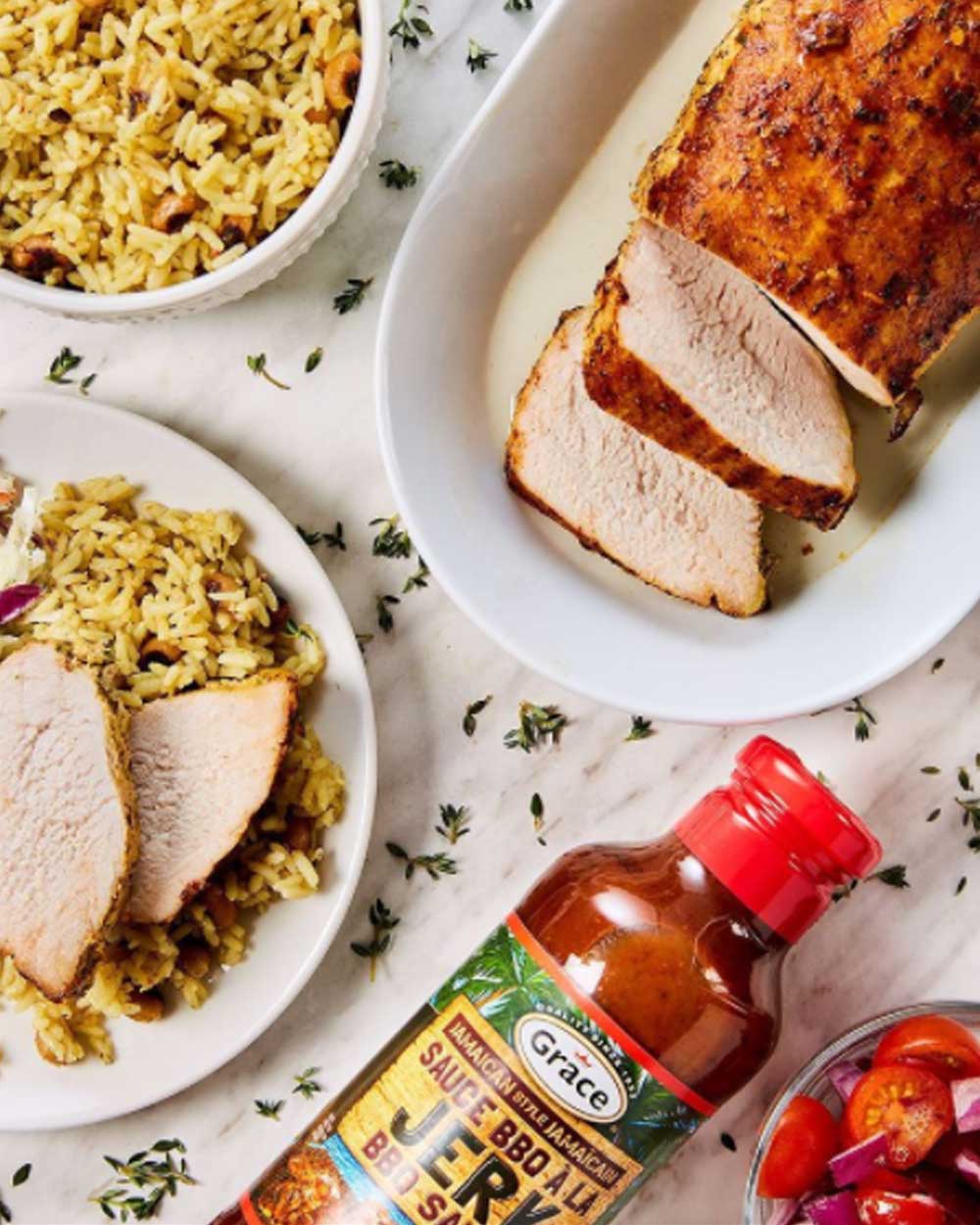 Jerk Pork Tenderloin M