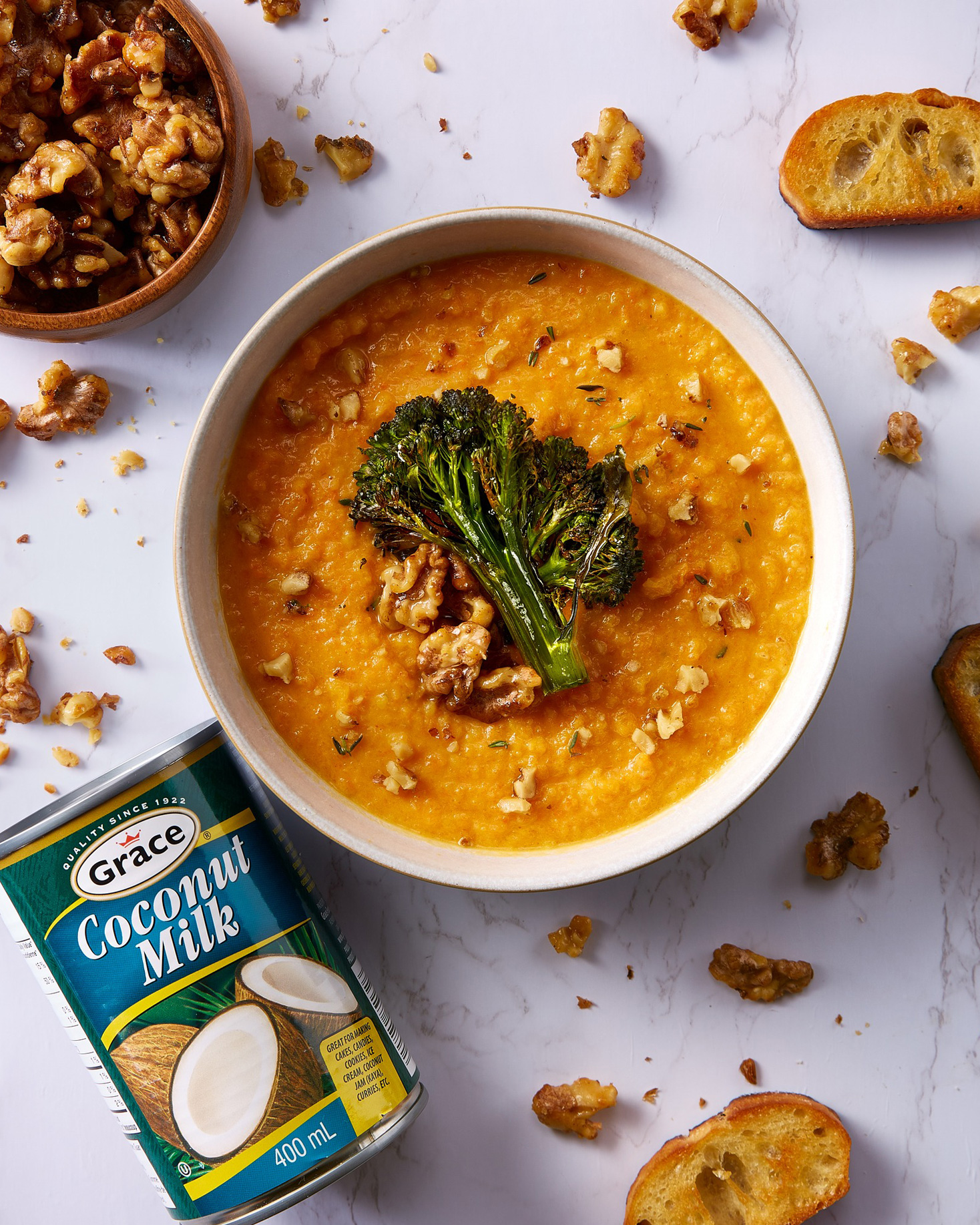 Roasted Carrot Apple Soup M